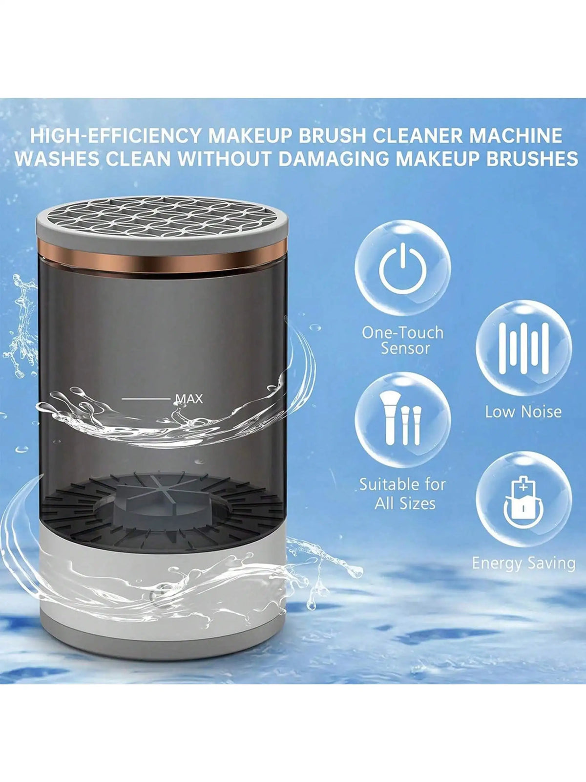 Electric Makeup Brush Cleaner — MillahGlow