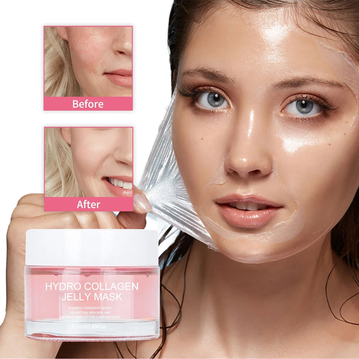 Collagen Face Mask — Deep Hydration & Anti-Wrinkle