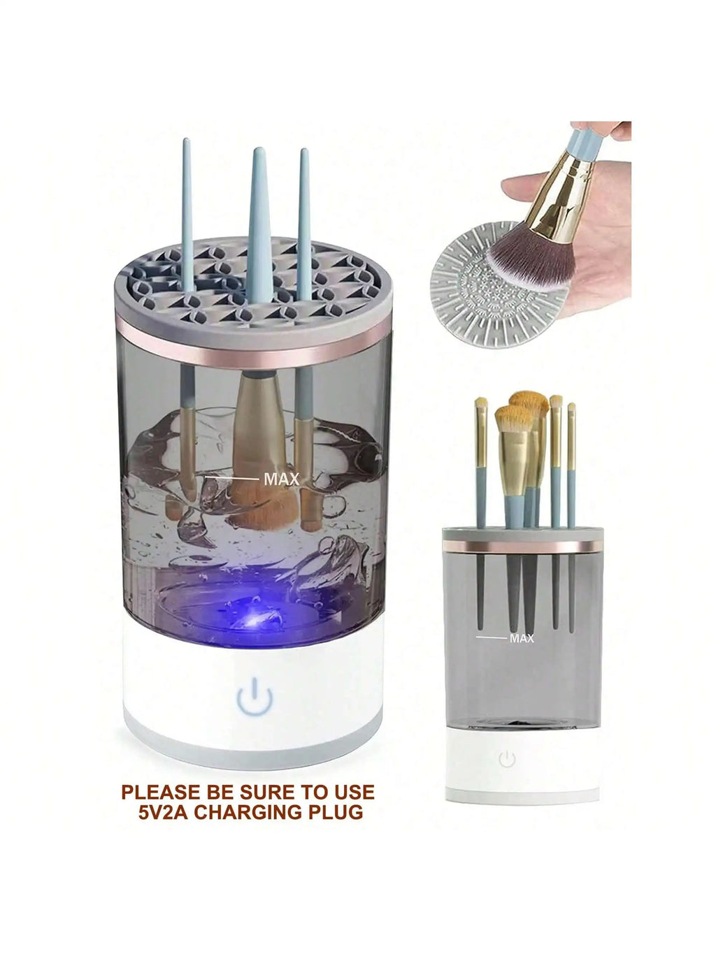 Electric Makeup Brush Cleaner — MillahGlow