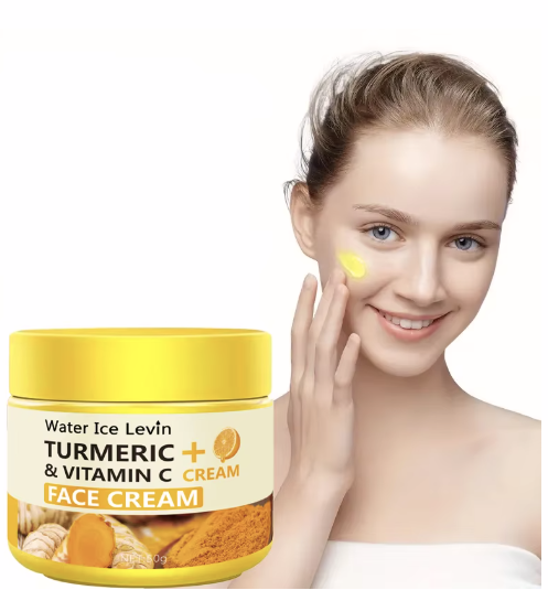 MillahGlow Turmeric & Vitamin C Face Cream - resultado na pele